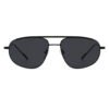 Double-beam Metal Unisex Sunglasses Oval Frame Full Rim Comfortable Fashion Street Style UV400 High-end Sun Protection Glasses