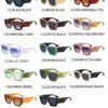 4 Large-framed Slimming Effect Comfortable Fashionable Square Full Rim UV400 Sunglasses for Unisex Outdoor Activities