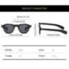 Hfd132707f92f48b491bbf3eb649e6437B YWGUDA Full Rim PC Frame UV400 Protection Comfortable Custom Sunglasses for Men Women Fashionable Oval Leopard Eyewear
