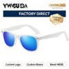 2 Customized Logo Sunglasses Custom Printing Your Own Brand Sun Glasses