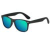 Matte Black Frame Polarized Sunglasses Classic Style UV400 Protection Custom Logo Eyewear Wholesale