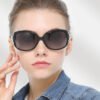 20210813_120633_035 Women's Polarized Sunglasses, Stylish Large Frame, High-End UV Protection, Fashionable Driving and Sun Protection Eyewear