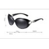 20210813_120633_040 Women's Polarized Sunglasses, Stylish Large Frame, High-End UV Protection, Fashionable Driving and Sun Protection Eyewear