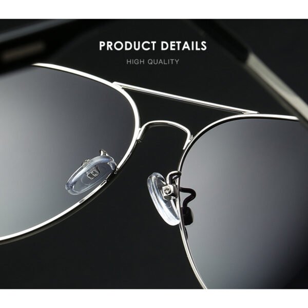 High Quality Comfortable Polarized Oval Pilot Sunglasses for Men Women UV400 Protection Custom Logo Classic Aviation Shades