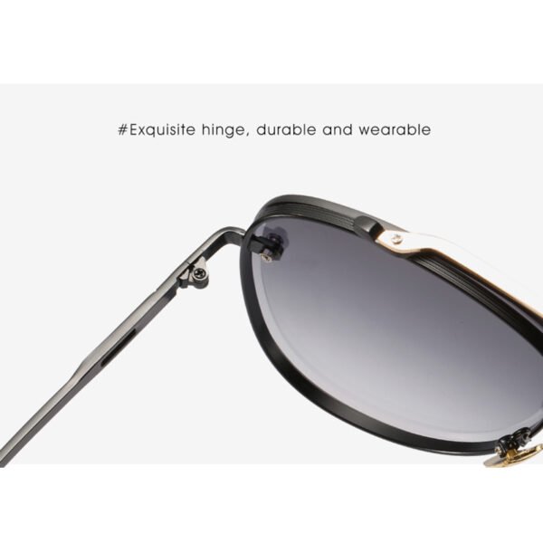 20220627_190529_048 Metal Double-beam Sun protection Comfortable Fashionable Aviation Glasses Men Women UV400 protection Custom Sunglasses Wholesale
