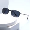 Custom Fashion Polarized Sunglasses Metal Frame UV400 Protection Retro Square Driving Eyewear