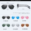 Children's Polarized Sunglasses Parent-child Glasses UV400 protection Comfortable Trendy Aviation Summer Sunshades